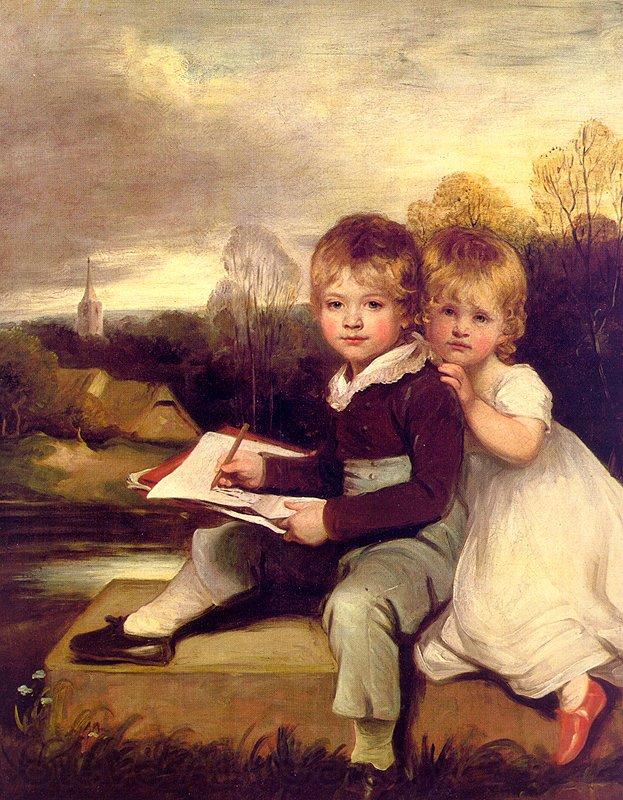 John Hoppner The Bowden Children Spain oil painting art